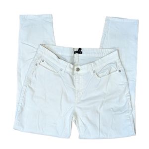 Eileen Fisher Organic Cotton Stretch Denim Undyed Natural Jeans